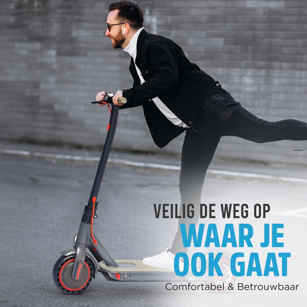Elektrische step | WHEELZ 2 | 350w | 25km/u